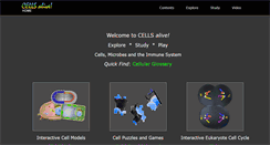 Desktop Screenshot of cellsalive.com